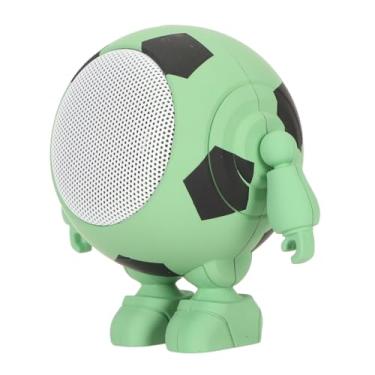 Imagem de Asixxsix Alto-falante Bluetooth, alto-falante portátil Bluetooth com conexão serial, chamada HD, bateria de longa duração, conjunto de para casa ao ar livre (Verde)