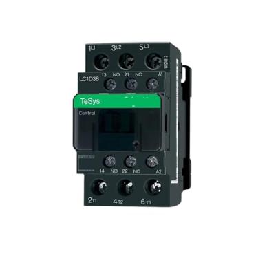 Imagem de BEGWVDJTP Contator de três polos CA versão preta 24V 3P AC LC1D09, AC LC1D18, AC LC1D32, AC LC1D12, AC LC1D25, AC LC1D38 24V (AC LC1D38)