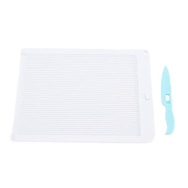 Imagem de Jiawu Placa de Pontuação e Conjunto de Ferramentas de Vinco para Scrapbooking e Gravação, Construção de Plástico para Uso a Longo Prazo, Kit de Ferramentas Conveniente para Convites, Inclui Instruções para Fazer Envelopes