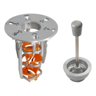 Imagem de LOUIS TELLIER - Cabeças de descascar com empurrador - Para cenouras - Compatível com descascador no suporte - Diâmetro de entrada de Ø 1,20 cm - Lâmina de aço inoxidável