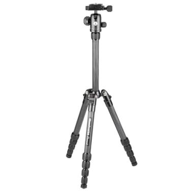 Imagem de Manfrotto Element Traveller Big Aluminum 5-Section Tripod Kit with Ball Head, Gray (MKELEB5GY-BH)