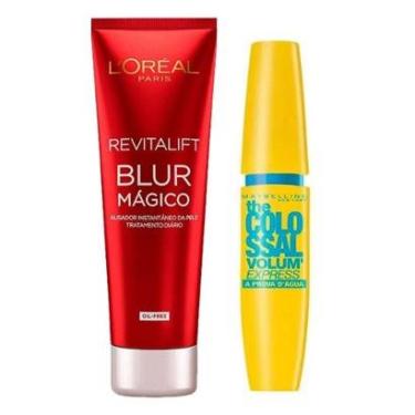 Imagem de L'Oréal Paris + Maybelline Kit – Primer + Máscara de Cílios à Prova D'água Kit-Feminino