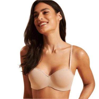 Imagem de Sutiã Bustiê Microfibra Recco Taça B - 07104, Chocolate, 44
