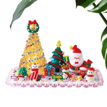 Imagem de Lâmpada de noite de Natal,Lâmpada de luz de noite de Natal - Lâmpada decorativa | Artesanato de Natal, linda lâmpada noturna, decoração, artes e ofícios para meninas com mais de 6 anos de idade