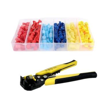 Imagem de Kit De Conectores De Fios T Tap 60-480PCS Terminais De Conexão Rápida 