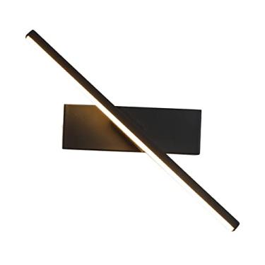 Imagem de Stgfyxgs Lâmpada de Parede LED Moderna 6W Iluminação Sala de Estar Quarto Lâmpada Escada 220V Preto, Luz negra quente