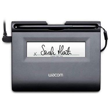 Imagem de Wacom Sign & Save Mobile STU-300 Tablet gráfico preto de 4 polegadas para ensino, desenho, pintura - Windows, macOS