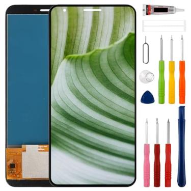 Imagem de SWARK Substituição de tela LCD TFT para Pixel 3A XL G020C, G020G, G020F, substituição de montagem de digitalizador de tela LCD com kit de ferramentas de reparo atualizado - sem função de impressão