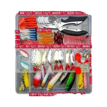 Imagem de Conjunto De Iscas De Pesca Soft Hard Crankbait Minnow Poppers Metal Ji