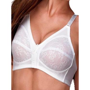 Imagem de Sutiã Sustentação Colonial Demillus 61383/78383 Taça B, Branco, 44