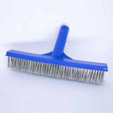 Imagem de Escova Reta com Cerdas em Inox Para Limpeza De Piscina Brustec