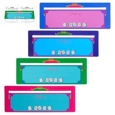 Imagem de ElevateTech 4 Pcs Mahjong Card Guide and Line Finder, Playing Rule Guide Tool for Strategy Tool for Beginners Table Game Lover Accessories Gifts for Travel, Parties, Competitions, Game