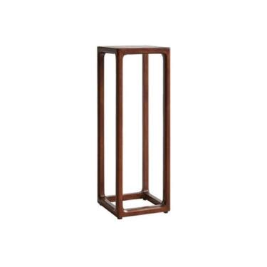 Imagem de KHUTRW3D Base de vaso simples base de bonsai de madeira chinesa, para sala de estar, varanda, pernas altas, prateleiras, exibição (pequena)