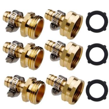 Imagem de Conector de reparo de mangueiras de jardim Twinkle Star Heavy Duty