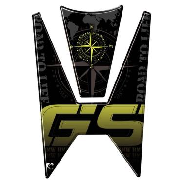 Imagem de Adesivo Protetor Tanquetank Pad Moto Bmw Preto Preto