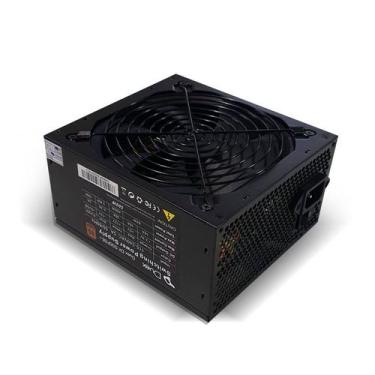 Imagem de Fonte atx 500w 80 plus bronze duex dx 500fse++ preta full modular