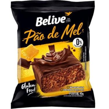 Imagem de Pao De Mel Belive Sem Gluten 45G - Display 10Un