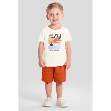 Imagem de Conjunto infantil menino estampado Mundi-Masculino