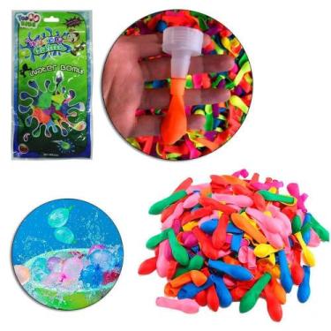 Imagem de Balao / Bexiga De Agua Water Game Top Kids Com 104 Pecas - water bomb