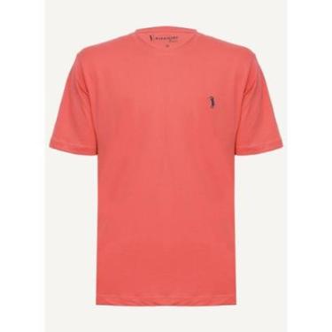Imagem de Camiseta Aleatory Lisa Vermelho Pastel-Masculino