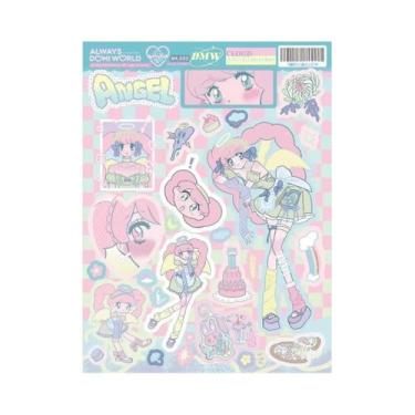 Imagem de Adesivos Estilo Instagram Spicy Girl 1/4 Peças Personagem Domi Popular