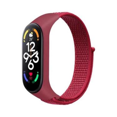 Imagem de Pulseira De Nylon Sport Loop Para Xiaomi Mi Band 7 6 5 4 3 - Substitui