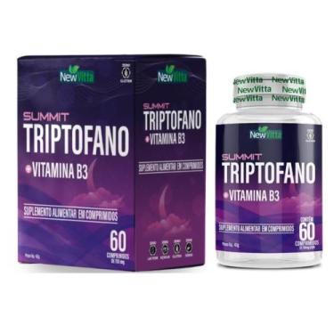 Imagem de Triptofano com Vit.B3 - 60cprs. 700mg - New vitta