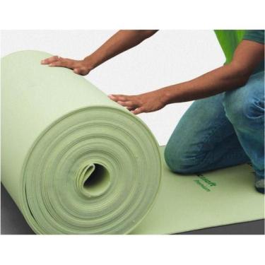 Imagem de Manta para Piso Laminado 2 mm, Eucatex Polietileno Adesivado nas Borda