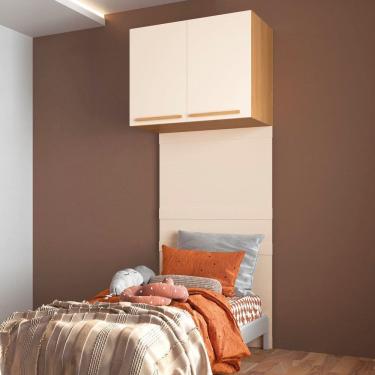 Imagem de Módulo Ponte Aéreo Solteiro San Diego Yescasa Tauari Ambar/Off White