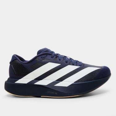 Imagem de Tênis Adidas Adizero Evo SL Masculino, Marinho, Bege, 43