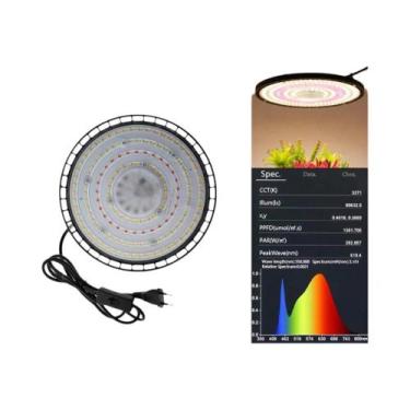 Imagem de Luz De Cultivo LED De Espectro Completo 380-780nm, Imitando a Luz Sola