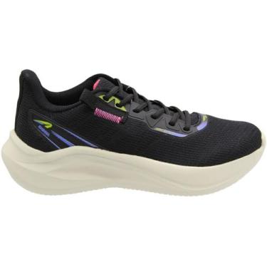 Imagem de Tênis Esportivo Rainha Wild II Comfort FreshMesh Feminino, Preto, 38