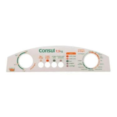Imagem de Painel Adesivo Decorativo Lavadora De Roupa 7,5Kg Cwl75a - 326064553 (
