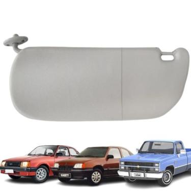 Imagem de Quebra Sol C/ Espelho Kadett Ipanema Chevette - Lado Esquerdo - NEWTEC