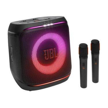 Imagem de Caixa de Som Bluetooth Partybox Encore 2 Preta com Microfone, à Prova 