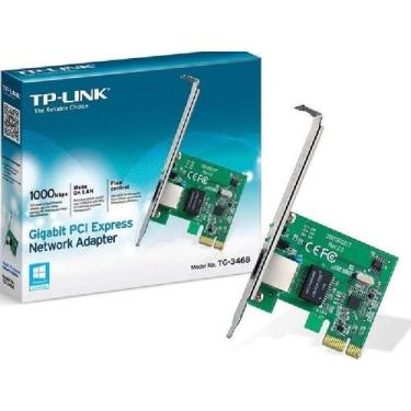 Imagem de Placa De Rede Tp-Link Pci Express Tg-3468 10/100/1000