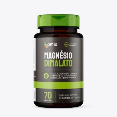 Imagem de Magnésio Dimalato - 70 cápsulas - Omix