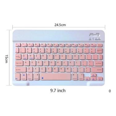 Imagem de Teclado E Mouse Bluetooth Para Tablet Galaxy Tab S9 Fe 10.9 - Otemu, S