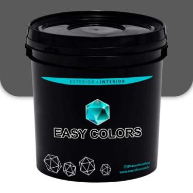 Imagem de Tinta Telhado Cerâmica Easy Colors 3L -, Cinza Escuro