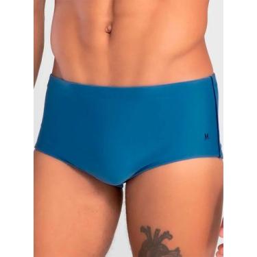 Imagem de Sunga Mash 302.16X Masculina Plus Size Poliamida T. XGG/XXGG, XGG, Az0