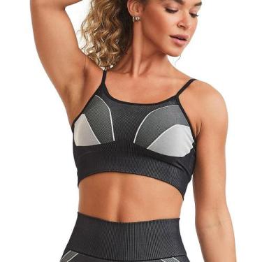 Imagem de Top Caju Brasil Seamless Preto, G