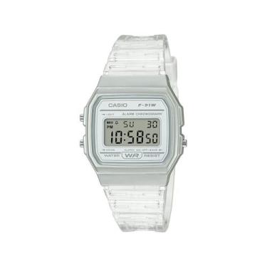 Imagem de Relógio de Pulso Feminino Casio Vintage Digital Esportivo Leve Transpa
