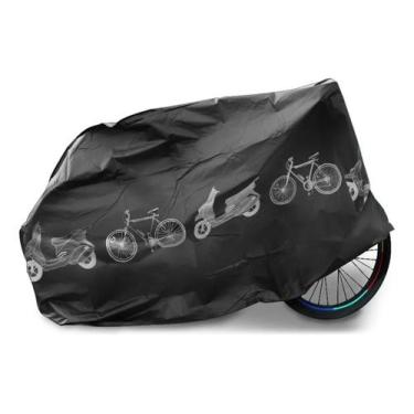 Imagem de Capa De Chuva Para Bicicleta, Scooter 100 Impermeável - Aquarela, Pret
