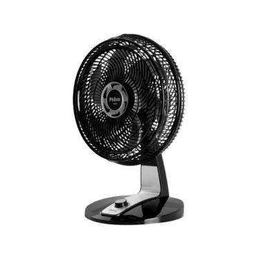 Imagem de Ventilador de Mesa Philco PVT400 Turbo 40cm - 3 Velocidades, Preto e C