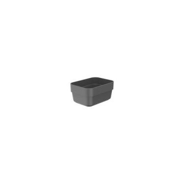 Imagem de Organizador de Gaveta Mini Ou 11,5x8x5,5cm Linha Logic, Chumbo