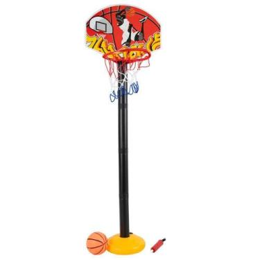 Imagem de Tabela De Basquete Reguláve C/ Bola St Import Tabela De Basquete Regul