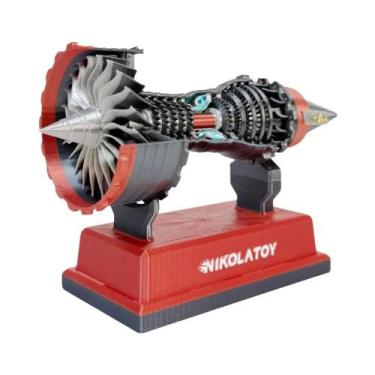 Imagem de Iniciar Trent900 Aeronave Turbofan Motor Modelo Desejo Mini Brinquedos
