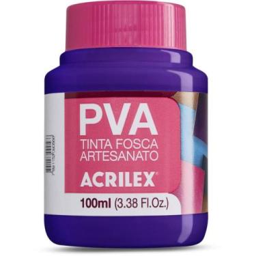 Imagem de Tinta PVA 100ML. Violeta PCT.C/06 - Acrilex