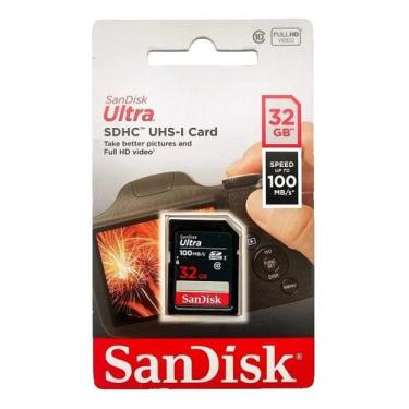 Imagem de Cartão de memória SanDisk SDSDUNC-032G-GN6IN Ultra 32GB