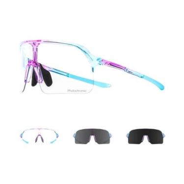 Imagem de Óculos De Ciclismo Unissex UV400 Para Estrada, Montanha, Bicicleta, Di